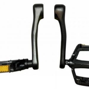 Promotion Set of replacement pedals and crank arms for pedal drive